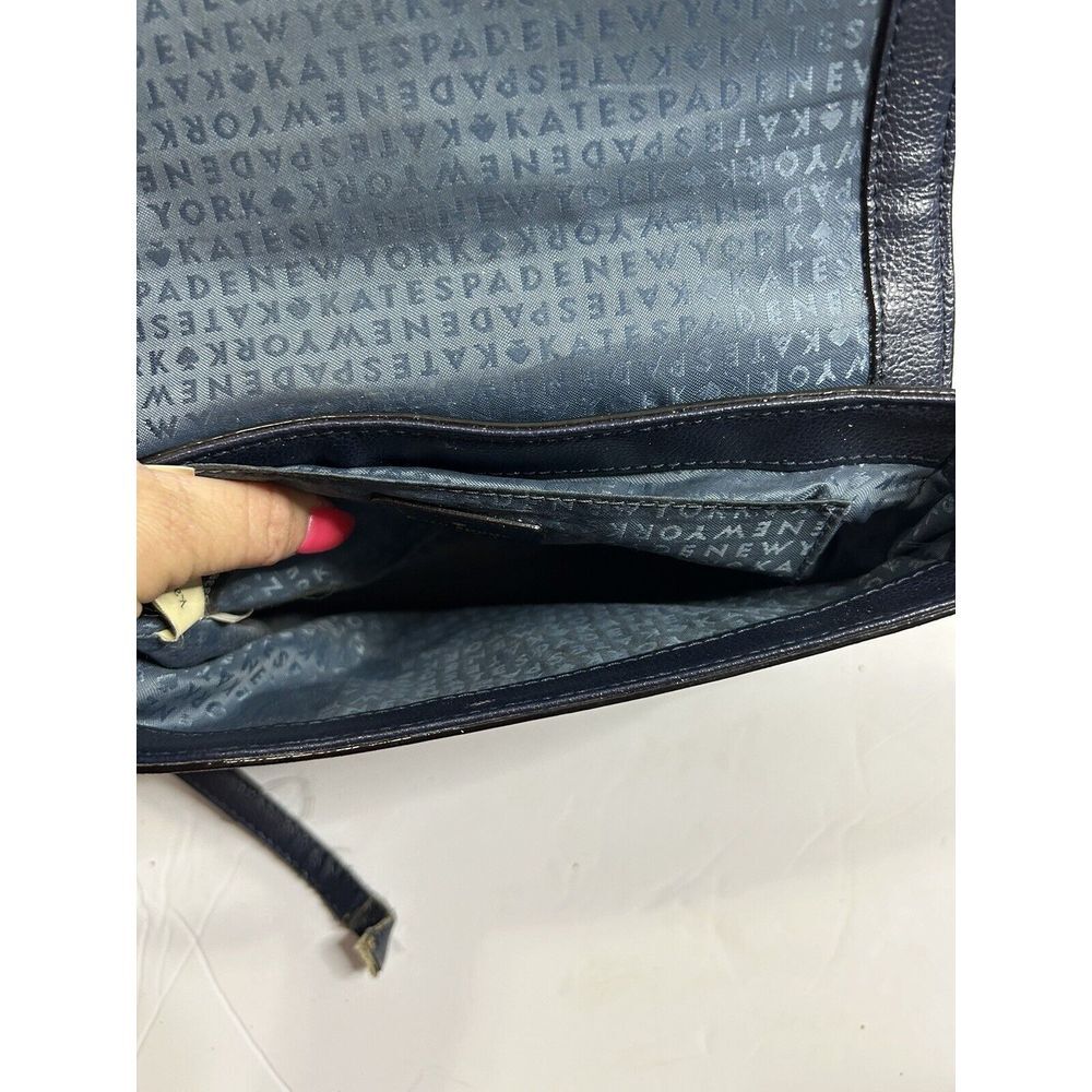 Kate Spade‎ Blue Patterson Drive Kailey Shoulder Bag READ - Picture 9 of 11